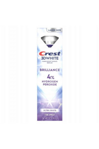 Bělicí zubní pasta Crest 3D White BRILLIANCE PRO 4% Hydrogen Peroxide Bělicí zubní pasta Crest 3D White BRILLIANCE PRO 4% Hydrogen Peroxide