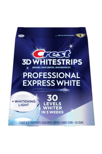 Bělicí pásky Crest 3D Whitestrips PROFESSIONAL EXPRESS WHITE s bělicí lampou Bělicí pásky Crest 3D Whitestrips PROFESSIONAL EXPRESS WHITE s bělicí lampou