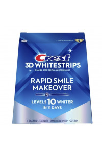 Bělící pásky Crest 3D Whitestrips RAPID SMILE MAKEOVER Bělící pásky Crest 3D Whitestrips RAPID SMILE MAKEOVER