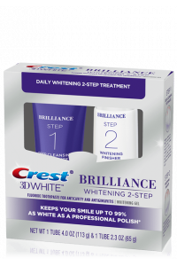 Bělicí gel na zuby a zubní pasta Crest BRILLIANCE Bělicí gel na zuby a zubní pasta Crest BRILLIANCE